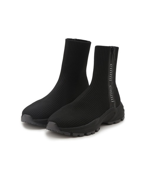 emmi（エミ）の「ecoニットスニーカーソールブーツ（ブーツ）」 - WEAR