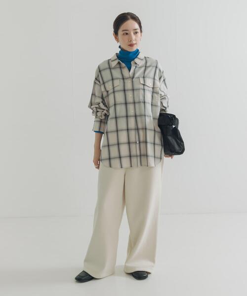 THOUSAND MILE（サウザンドマイル）の「『別注』THOUSAND MILE×URBAN RESEARCH　KNIT FREECE LONG PANTS（その他パンツ・レディース・ブラック/オフホワイト/ボルドー・MEDIUM/LARGE）」の6枚目の写真