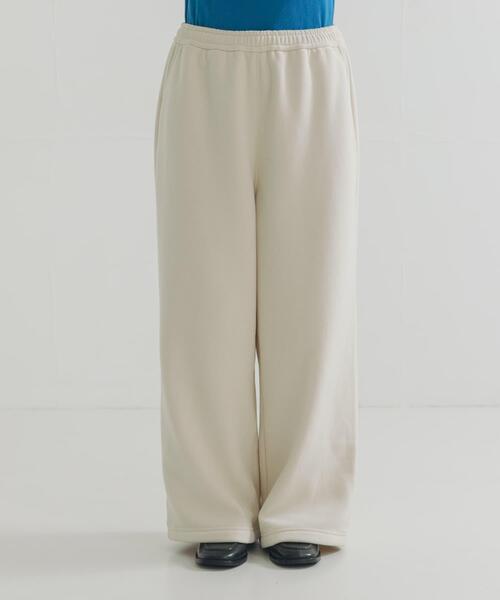 THOUSAND MILE（サウザンドマイル）の「『別注』THOUSAND MILE×URBAN RESEARCH　KNIT FREECE LONG PANTS（その他パンツ・レディース・ブラック/オフホワイト/ボルドー・MEDIUM/LARGE）」の7枚目の写真