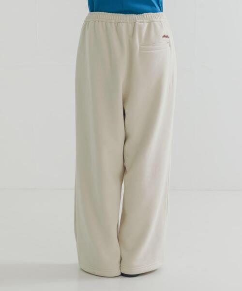 THOUSAND MILE（サウザンドマイル）の「『別注』THOUSAND MILE×URBAN RESEARCH　KNIT FREECE LONG PANTS（その他パンツ・レディース・ブラック/オフホワイト/ボルドー・MEDIUM/LARGE）」の9枚目の写真