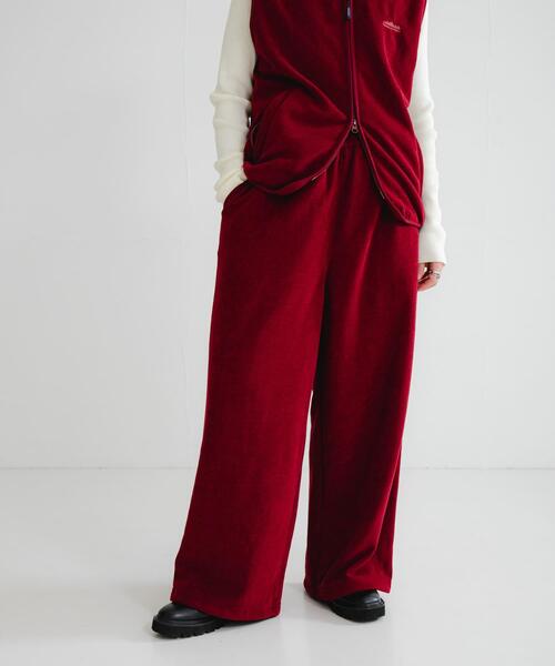 THOUSAND MILE（サウザンドマイル）の「『別注』THOUSAND MILE×URBAN RESEARCH　KNIT FREECE LONG PANTS（その他パンツ・レディース・ブラック/オフホワイト/ボルドー・MEDIUM/LARGE）」の13枚目の写真