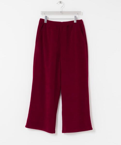 THOUSAND MILE（サウザンドマイル）の「『別注』THOUSAND MILE×URBAN RESEARCH　KNIT FREECE LONG PANTS（その他パンツ・レディース・ブラック/オフホワイト/ボルドー・MEDIUM/LARGE）」の20枚目の写真