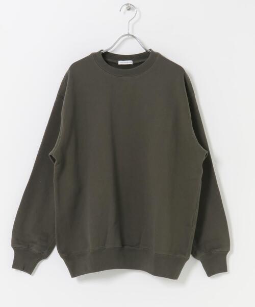 URBAN RESEARCH DOORS（アーバンリサーチドアーズ）の「裏起毛クルーネックスウェット（スウェット・メンズ・グレー系その他/チャコールグレー/グリーン系その他/ネイビー・LARGE/MEDIUM）」の22枚目の写真