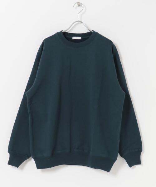 URBAN RESEARCH DOORS（アーバンリサーチドアーズ）の「裏起毛クルーネックスウェット（スウェット・メンズ・グレー系その他/チャコールグレー/グリーン系その他/ネイビー・LARGE/MEDIUM）」の15枚目の写真
