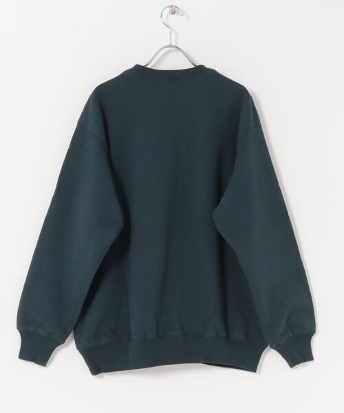 URBAN RESEARCH DOORS（アーバンリサーチドアーズ）の「裏起毛クルーネックスウェット（スウェット・メンズ・グレー系その他/チャコールグレー/グリーン系その他/ネイビー・LARGE/MEDIUM）」の16枚目の写真