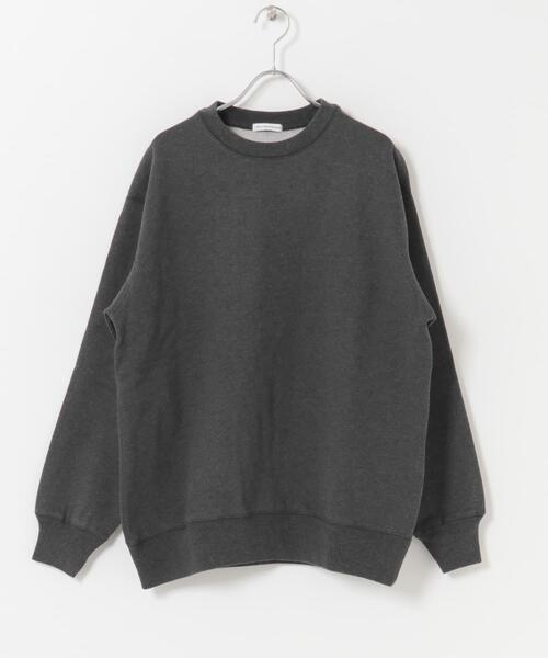 URBAN RESEARCH DOORS（アーバンリサーチドアーズ）の「裏起毛クルーネックスウェット（スウェット・メンズ・グレー系その他/チャコールグレー/グリーン系その他/ネイビー・LARGE/MEDIUM）」の7枚目の写真