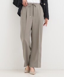 DRESKIP | 【洗える/S-LL】大人の上品シルエット ピンタック イージーワイドパンツ(その他パンツ)