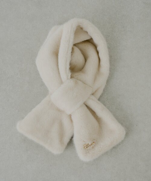 Chico（チコ）の「ファーティペット（マフラー・レディース・ベージュ/ブラウン/アイボリー・FREE）」の5枚目の写真