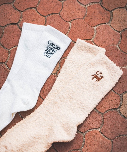 niko and...(ニコアンド)の「【NASU FARM VILLAGE】2Pソックス(その他小物・レディース・オフホワイト/ピンク・0)」の3枚目の写真