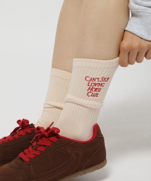 niko and...(ニコアンド)の「【NASU FARM VILLAGE】2Pソックス(その他小物・レディース・オフホワイト/ピンク・0)」の7枚目の写真