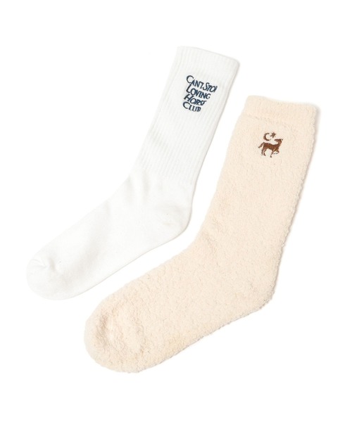 niko and...(ニコアンド)の「【NASU FARM VILLAGE】2Pソックス(その他小物・レディース・オフホワイト/ピンク・0)」の9枚目の写真