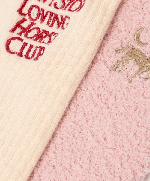 niko and...(ニコアンド)の「【NASU FARM VILLAGE】2Pソックス(その他小物・レディース・オフホワイト/ピンク・0)」の22枚目の写真