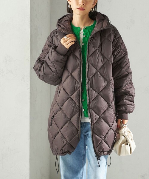 SHIPS別注】Wai+ × TAION:〈手洗い可能〉ミディ ダウン コート（ダウン