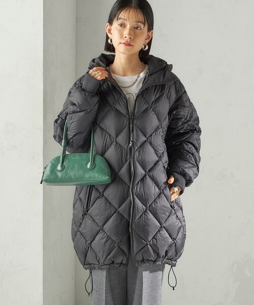 SHIPS別注】Wai+ × TAION:〈手洗い可能〉ミディ ダウン コート（ダウン