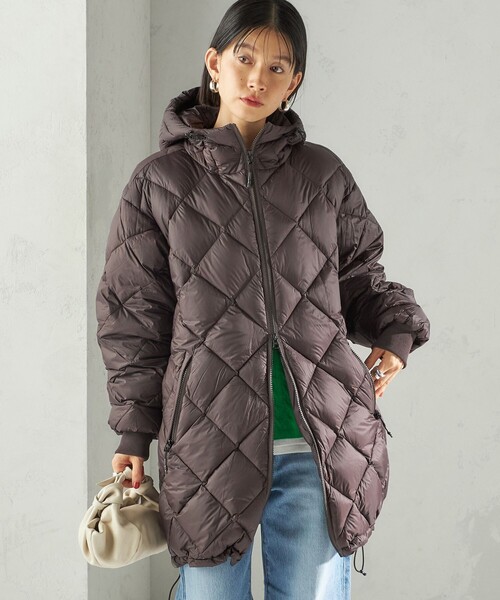 SHIPS別注】Wai+ × TAION:〈手洗い可能〉ミディ ダウン コート（ダウン