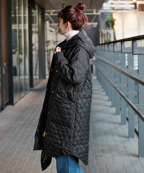 Barbour(バブアー)の「【WEB+一部店舗限定】Barbour/バブアー hilary quilted jacket(その他アウター・レディース・カーキ/ブラック・MEDIUM/LARGE)」の16枚目の写真