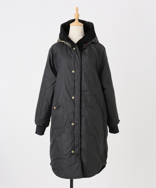 Barbour(バブアー)の「【WEB+一部店舗限定】Barbour/バブアー hilary quilted jacket(その他アウター・レディース・カーキ/ブラック・MEDIUM/LARGE)」の8枚目の写真