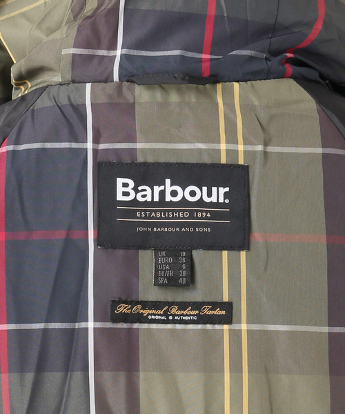 Barbour(バブアー)の「【WEB+一部店舗限定】Barbour/バブアー hilary quilted jacket(その他アウター・レディース・カーキ/ブラック・MEDIUM/LARGE)」の4枚目の写真