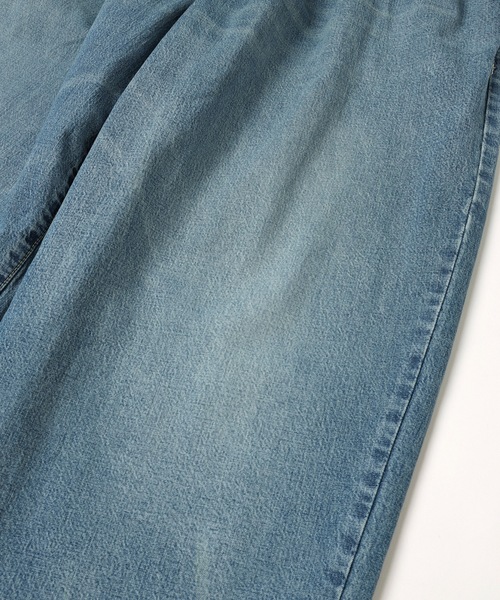 Dulcamara（ドゥルカマラ）の「デニムシンプル2タックワ イドPT（デニムパンツ・メンズ・インディゴブルー/ブラック・0/1/2）」の13枚目の写真