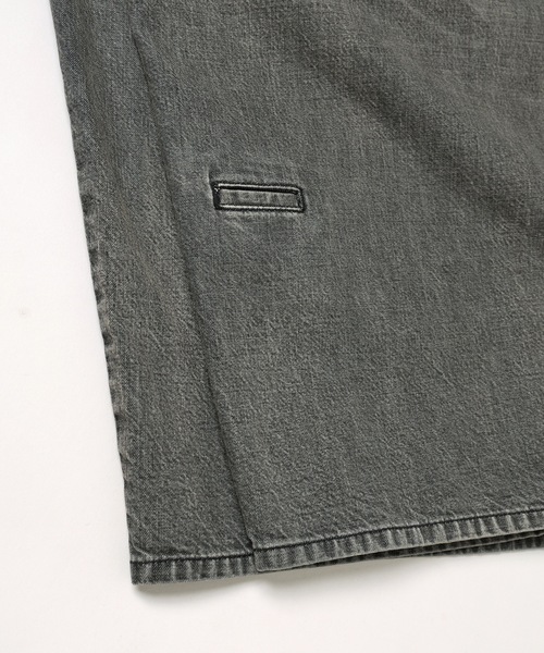 Dulcamara（ドゥルカマラ）の「デニムシンプル2タックワ イドPT（デニムパンツ・メンズ・インディゴブルー/ブラック・0/1/2）」の17枚目の写真