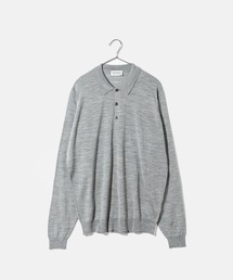 JOHN SMEDLEY｜ジョンスメドレーのポロシャツ（シルバー/銀色系）通販