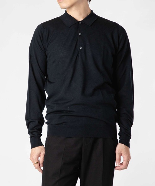 セール】JOHN SMEDLEY BELPER ジョンスメドレー ベルパー 長袖