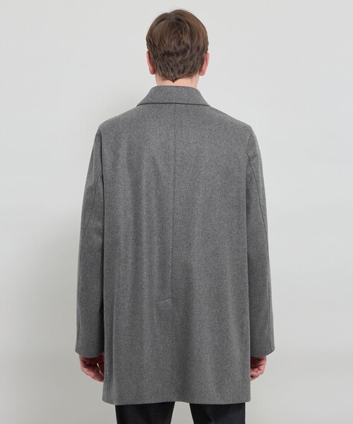 MACKINTOSH LONDON（マッキントッシュ ロンドン）の「【WEB・一部店舗限定】【DUNFORD】ウールメルトンステンカラーコート（ステンカラーコート・メンズ・チャコールグレー/ネイビー/グリーン系その他5・40/38/42）」の9枚目の写真