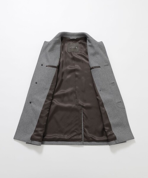MACKINTOSH LONDON（マッキントッシュ ロンドン）の「【WEB・一部店舗限定】【DUNFORD】ウールメルトンステンカラーコート（ステンカラーコート・メンズ・チャコールグレー/ネイビー/グリーン系その他5・40/38/42）」の15枚目の写真