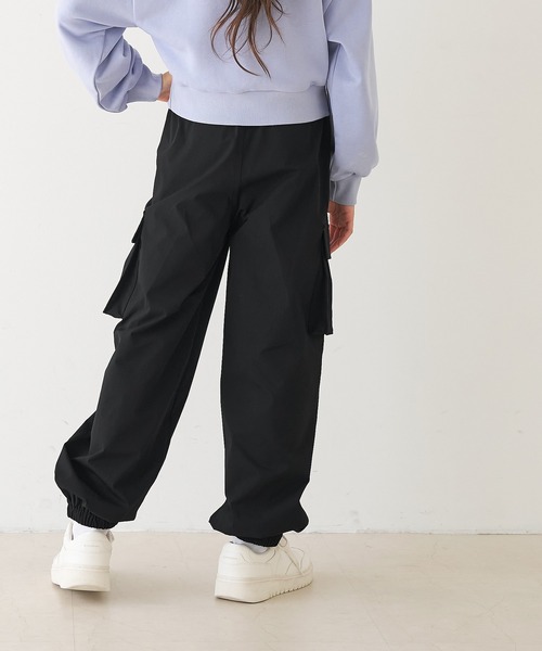 coca（coca）（コカ）の「【DAILY WARM】 キッズ　裏微起毛ハートカーゴパンツ（カーゴパンツ・キッズ・ラベンダー/ブラック・120/130/140/150）」の13枚目の写真