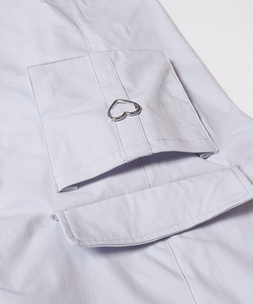 coca（coca）（コカ）の「【DAILY WARM】 キッズ　裏微起毛ハートカーゴパンツ（カーゴパンツ・キッズ・ラベンダー/ブラック・120/130/140/150）」の19枚目の写真