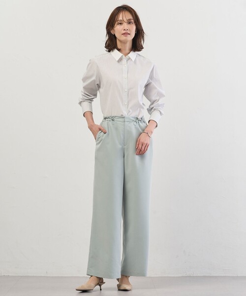 J.PRESS Ladies(J.プレス レディス)の「Springピーチ セミワイド パンツ(その他パンツ・レディース・ベージュ系/ライトグリーン系/ブラウン系・S/XS)」の16枚目の写真