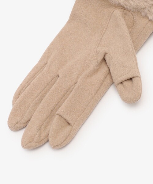 ストレッチフェイクファーグローブ（手袋）｜Afternoon Tea
