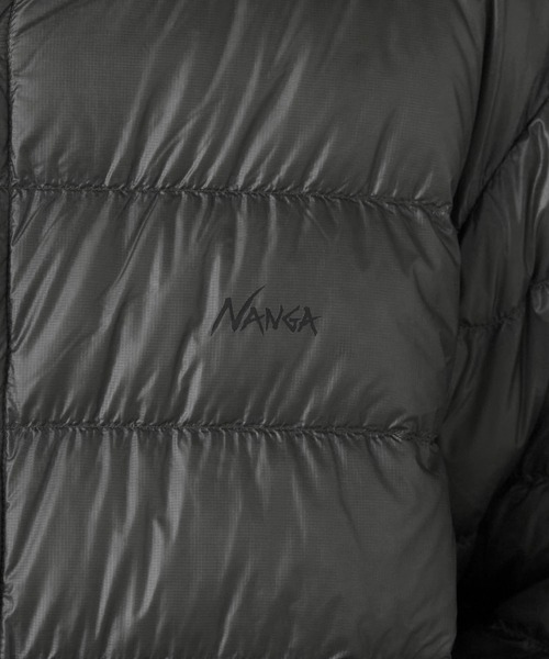 NANGA(ナンガ)の「NANGA 7DAYS INNER DOWN CARDIGAN / N2530-0I061A 秋服 冬服(ダウンジャケット/コート・メンズ・ブラック・S/M/L/XL)」の12枚目の写真
