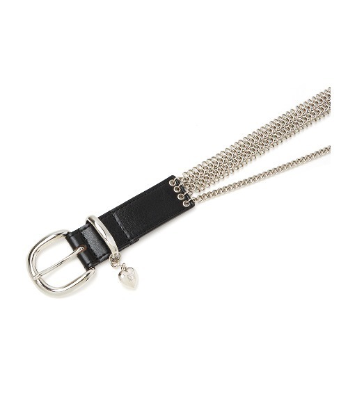 Ameri（アメリ）の「UND WIDE CHAIN BELT（ベルト・レディース・ブラック/ブラウン・FREE）」の8枚目の写真