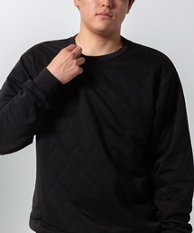 BAYBLO（ベイブロ）の「(SA) キルティング 無地 ワイド トレーナー（スウェット）」