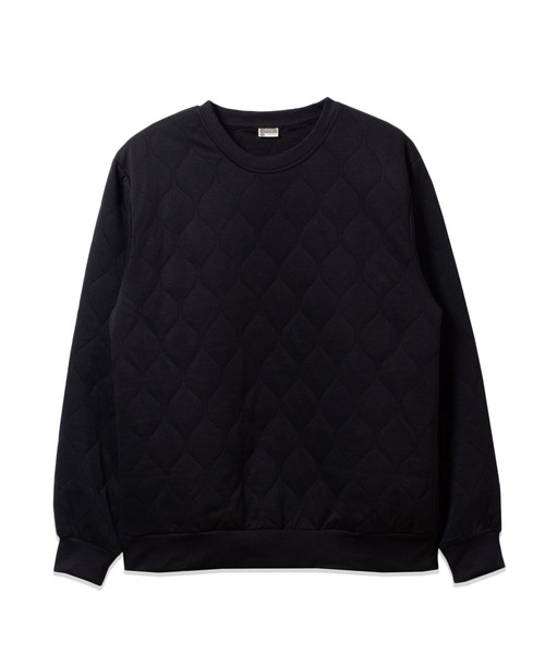 BAYBLO(ベイブロ)の「(SA) キルティング 無地 ワイド トレーナー(スウェット・メンズ・ブラウン/ブラック/アイボリー/グレー・M/L/LL)」の20枚目の写真