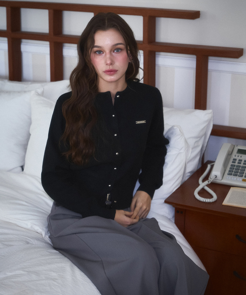 ROSEFRANTZ（ロゼフランツ）の「Nickel Round Cardigan [Black]（カーディガン/ボレロ・レディース・ブラック・FREE）」の3枚目の写真