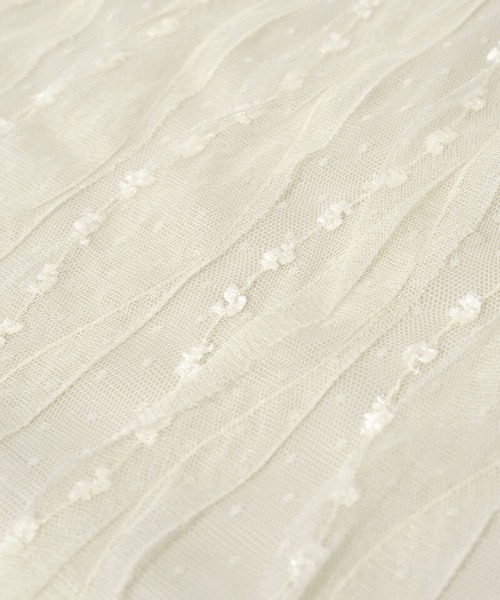 flower（フラワー）の「フラッフィーチュールスカート（スカート・レディース・アイボリー/ブラック・FREE）」の20枚目の写真