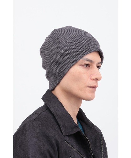 TORNADO MART（トルネードマート）の「ZIPｱｸｾﾝﾄﾆｯﾄｷｬｯﾌﾟ（ニットキャップ/ビーニー・メンズ・ブラック/グレー・FREE）」の7枚目の写真
