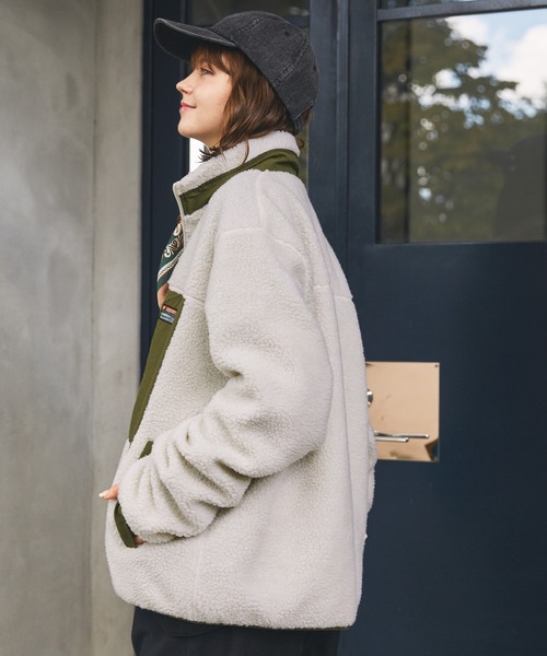 MONO-MART LADY'S（モノマートレディース）の「ブルゾン（ブルゾン・レディース・アイボリー・FREE）」の9枚目の写真