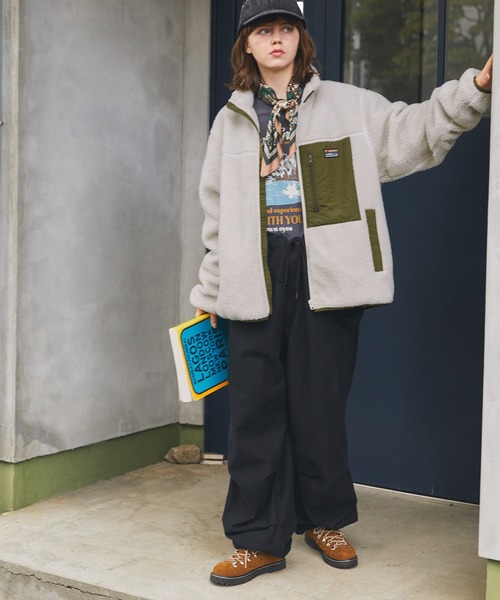 MONO-MART LADY'S（モノマートレディース）の「ブルゾン（ブルゾン・レディース・アイボリー・FREE）」の4枚目の写真