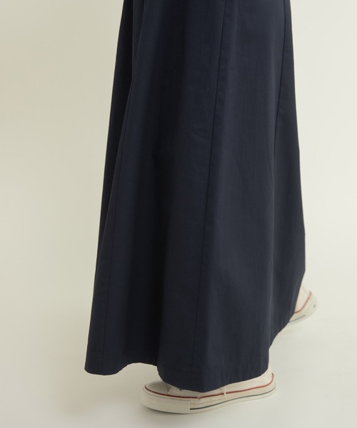 CHILD WOMAN（チャイルドウーマン）の「ツイル 後ろレースアップセーラースカート（スカート・レディース・ネイビー/ベージュ・36/38）」の6枚目の写真