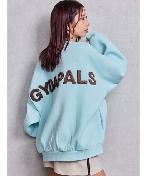 GYDA(ジェイダ)の「BOA GYDAPALS BRUSHEDスウェットトップス(スウェット・レディース・ブラック/スカイブルー/オフホワイト/ピンク・FREE)」の7枚目の写真