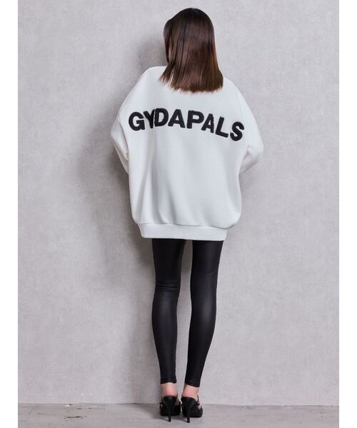 GYDA(ジェイダ)の「BOA GYDAPALS BRUSHEDスウェットトップス(スウェット・レディース・ブラック/スカイブルー/オフホワイト/ピンク・FREE)」の18枚目の写真