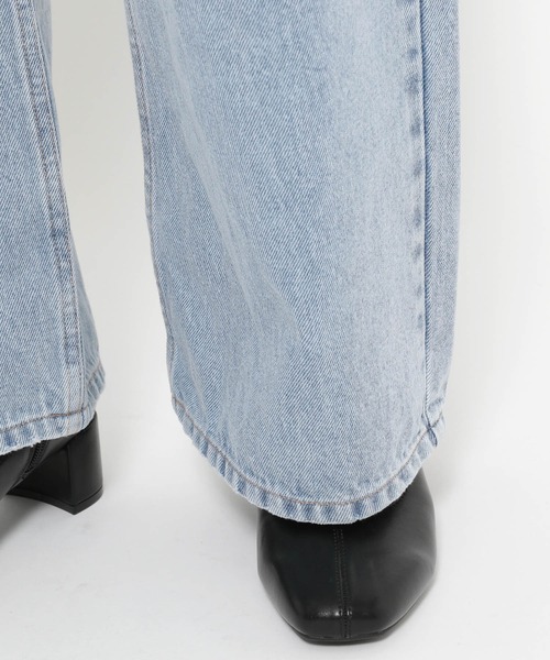 LOWRYS FARM（ローリーズファーム）の「レースデニム　601055（デニムパンツ・レディース・ブルー系その他5/ブルー系その他6/ブルー系その他4・SMALL/MEDIUM/LARGE）」の11枚目の写真