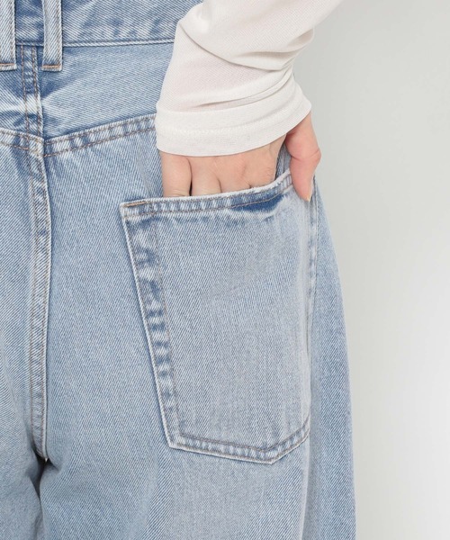 LOWRYS FARM（ローリーズファーム）の「レースデニム　601055（デニムパンツ・レディース・ブルー系その他5/ブルー系その他6/ブルー系その他4・SMALL/MEDIUM/LARGE）」の10枚目の写真