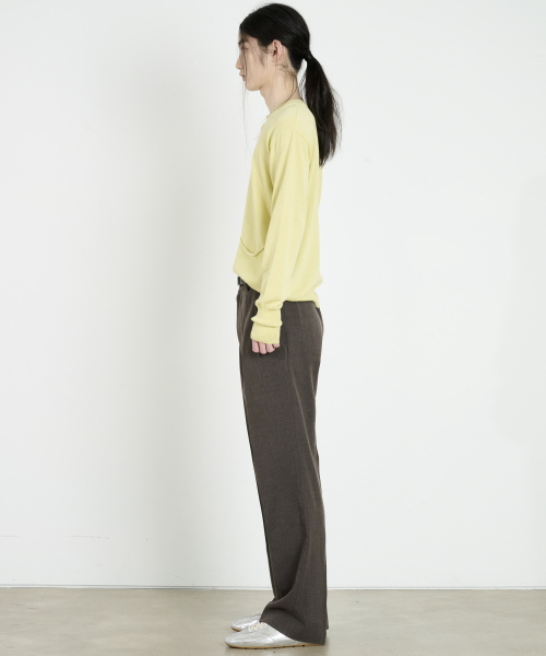 DUSTYWHITE(ダスティーホワイト)の「モカベージュテーラードスラックス(スラックス・メンズ・その他・SMALL/MEDIUM/LARGE)」の2枚目の写真