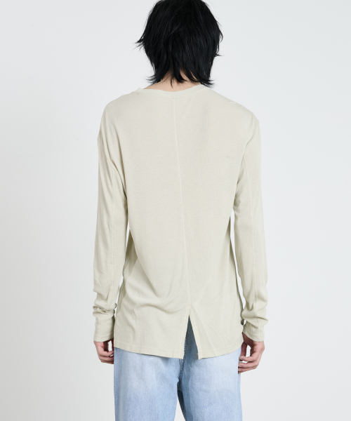 DUSTYWHITE(ダスティーホワイト)の「セラトングリーンレイヤードロングスリーブTシャツ(Tシャツ/カットソー・メンズ・その他・MEDIUM/LARGE)」の5枚目の写真