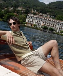 IOLO（イオロ）の「ツートンレトロシャツ_カーキ（ニット/セーター）」