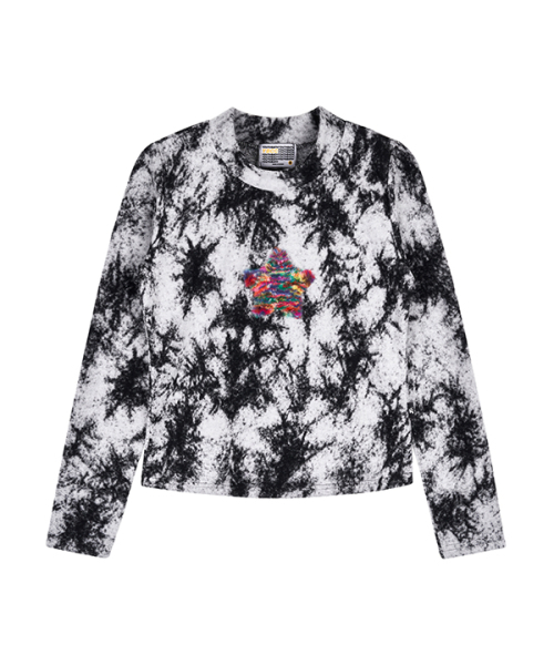 youthbath(ユースバース)の「Rainbow star long sleeve_black(Tシャツ/カットソー・レディース・その他・SMALL/MEDIUM)」の1枚目の写真